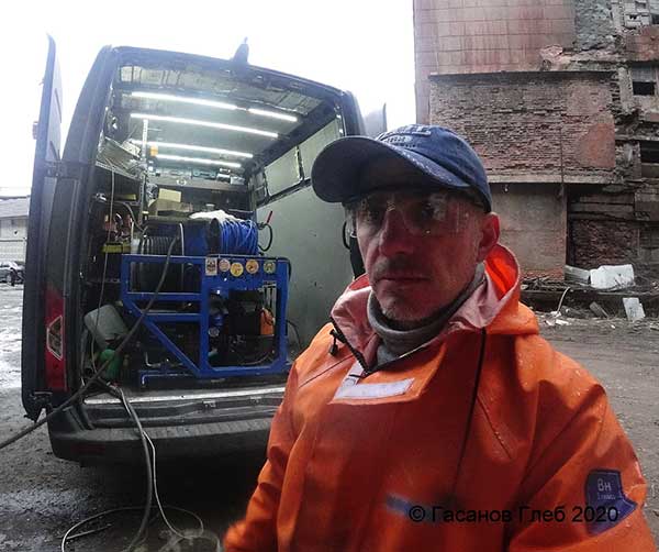 Сантехник Глеб Гасанов, оказывает услуги по гидродинамической прочистке канализации